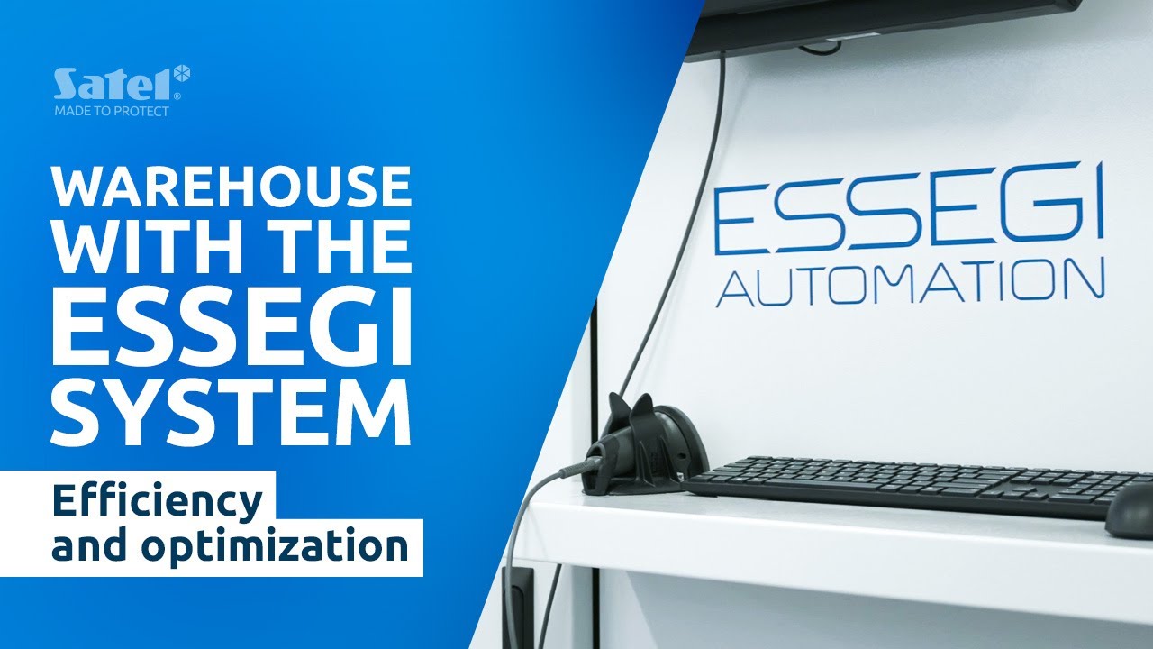 Automated warehouse in #SATEL | ESSEGI