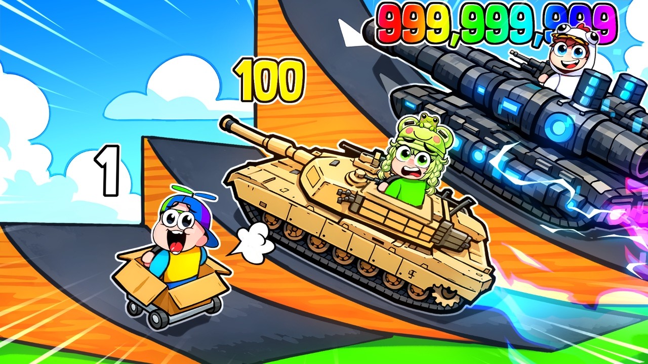 +1 VITESSE pour avoir le MEILLEURE TANK MILITAIRE de Roblox ! Niveau 999 !
