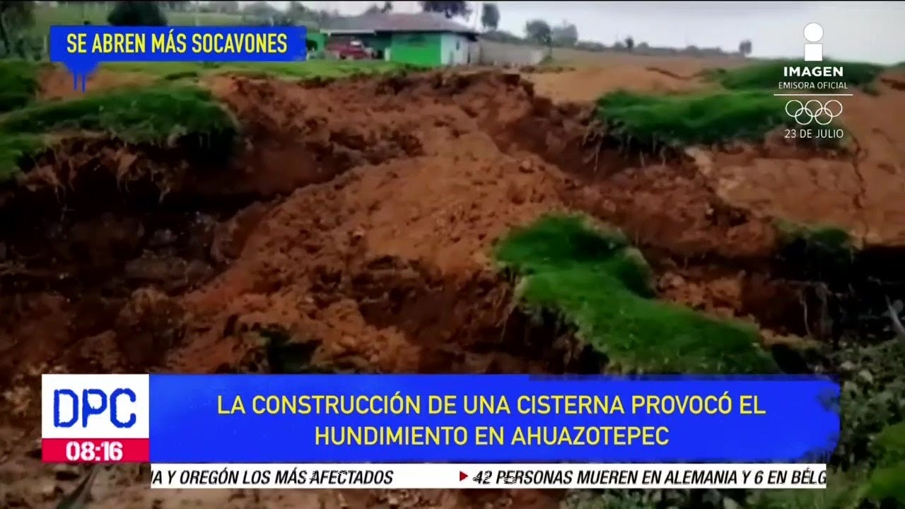Aparece otro socav&oacute;n en Puebla. Quer&iacute;an construir cisterna | De Pisa y Corre