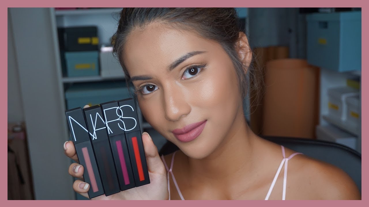 รีวิวเว่อ EP185 - Nars Powermatte ลิปแมท 4 สีเท่าแล้วแต่เวรแต่กรรมที่ได้มา55555