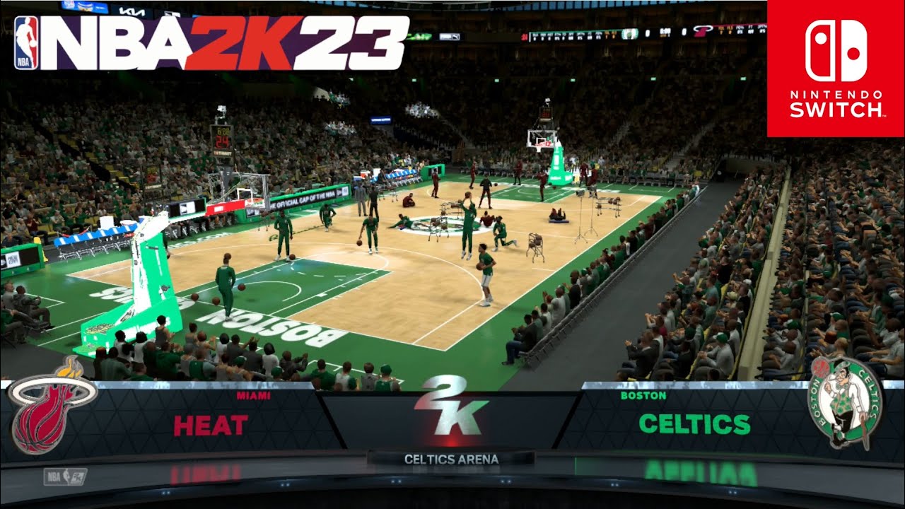 Геймплей NBA 2k23 для Nintendo Switch (полная версия)