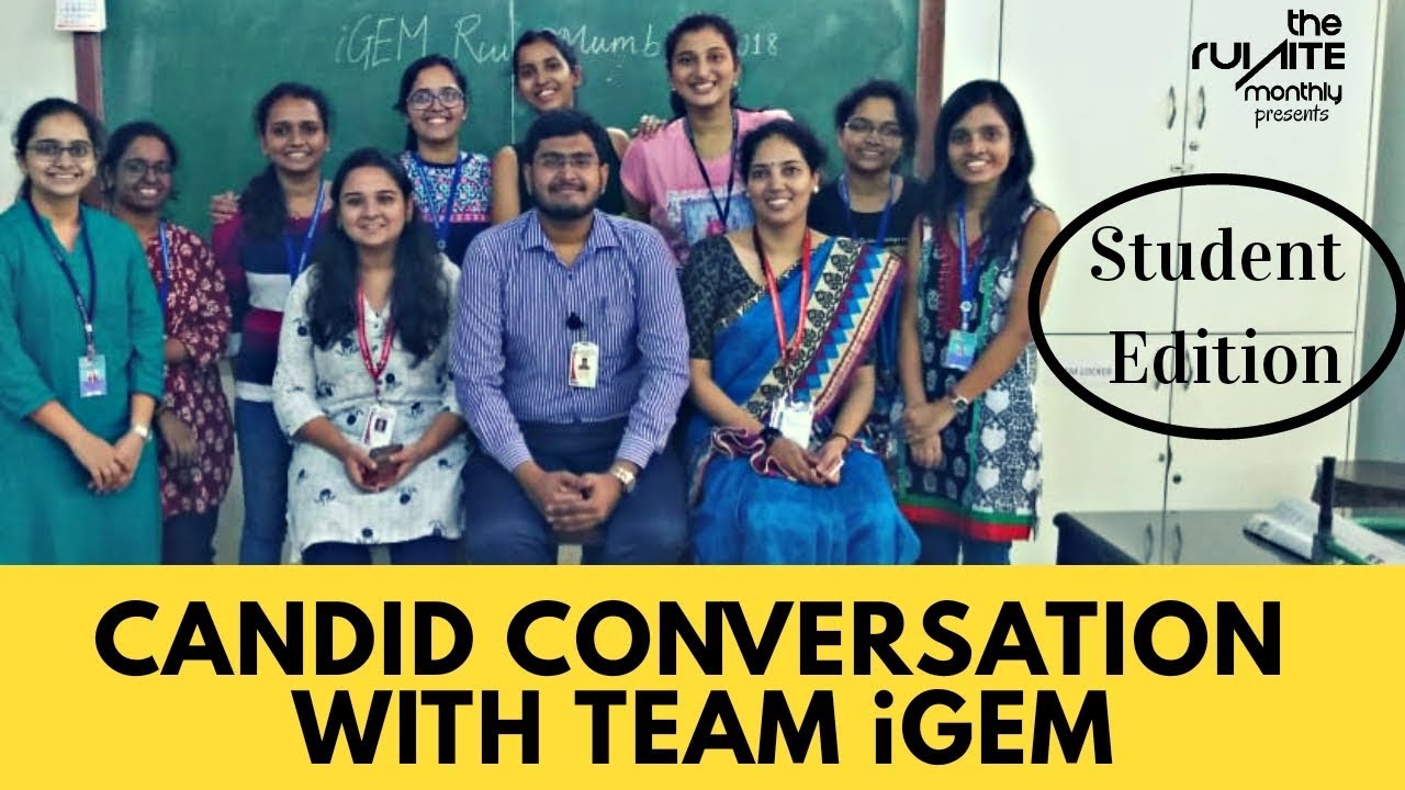 Candid Conversation with Team iGEM |Student Edition|