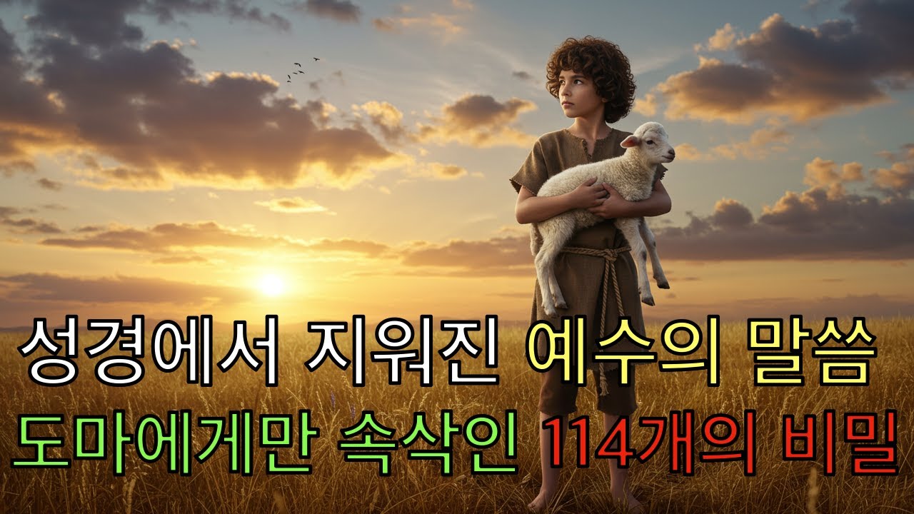 도마복음 ｜예수가 오직 도마에게만 속삭인 114개의 비밀 말씀