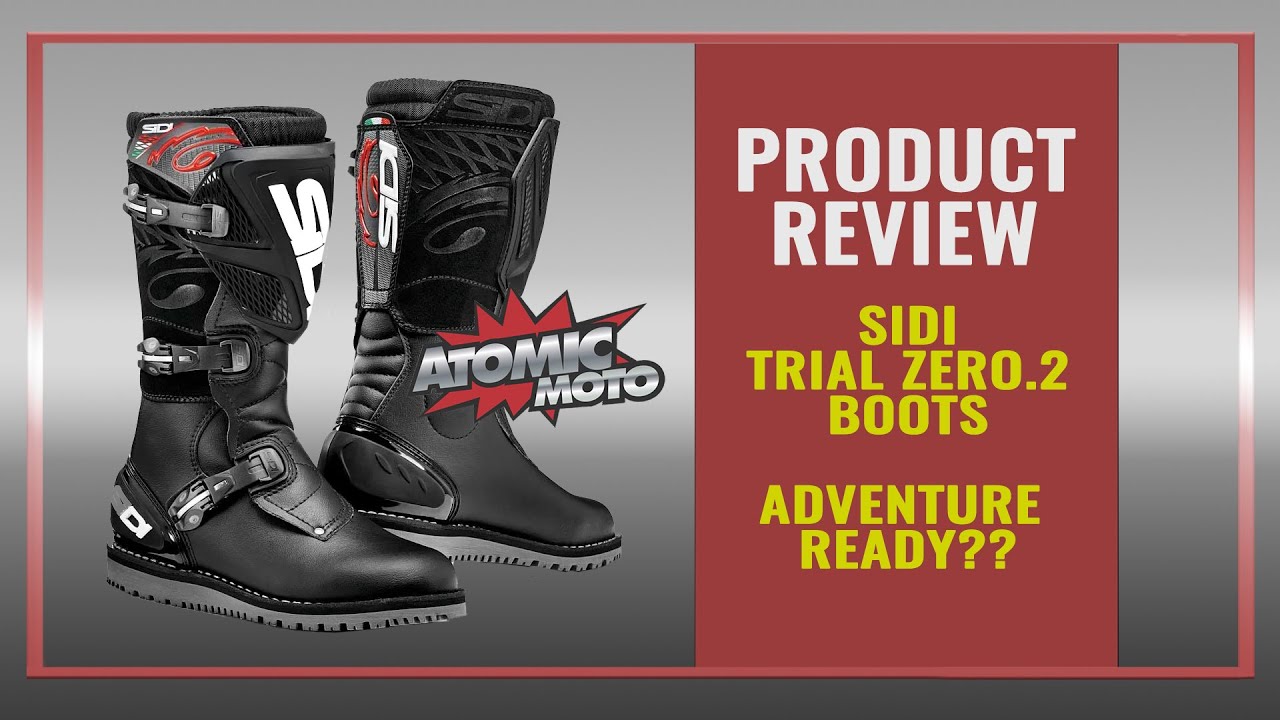 Sidi Trial Zero Boots - Adventure Ready?