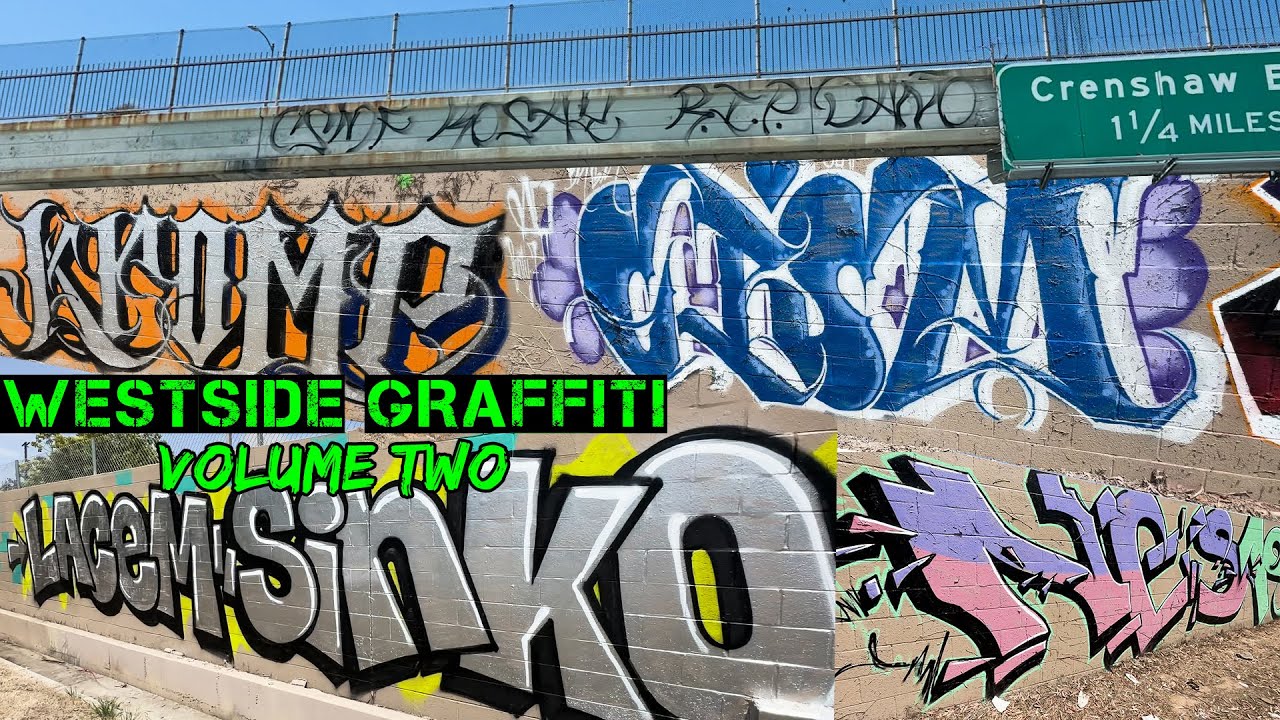 Los Angeles Graffiti - Westside Vol. 2 - 10 Freeway Graffiti in L.A.