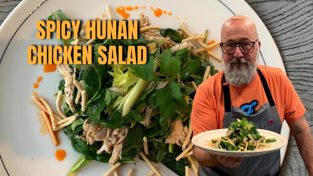 Weeknight Spicy Hunan Chicken Salad Recipe