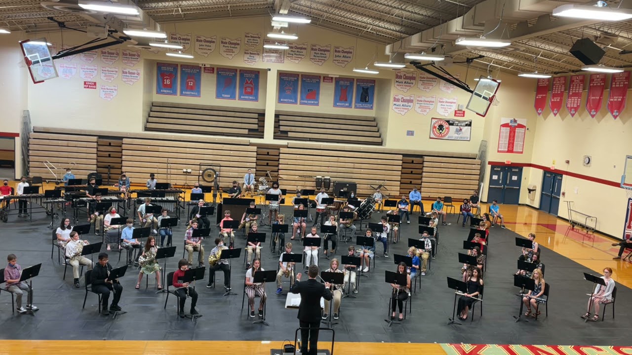 Kings Junior High School 7th Grade Band - 2021 Spring Concert - Infinity March