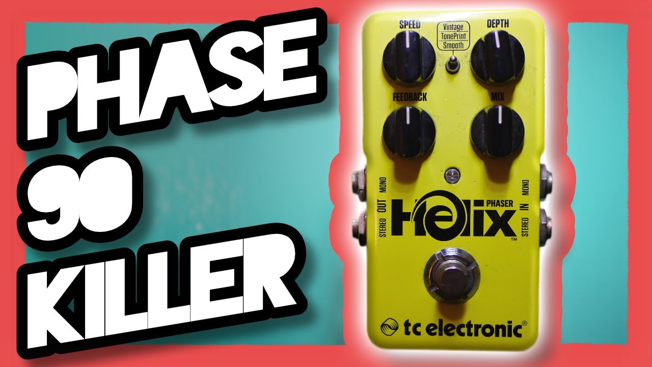 TC Electronic Helix Phaser - Better than the Phase 90?!