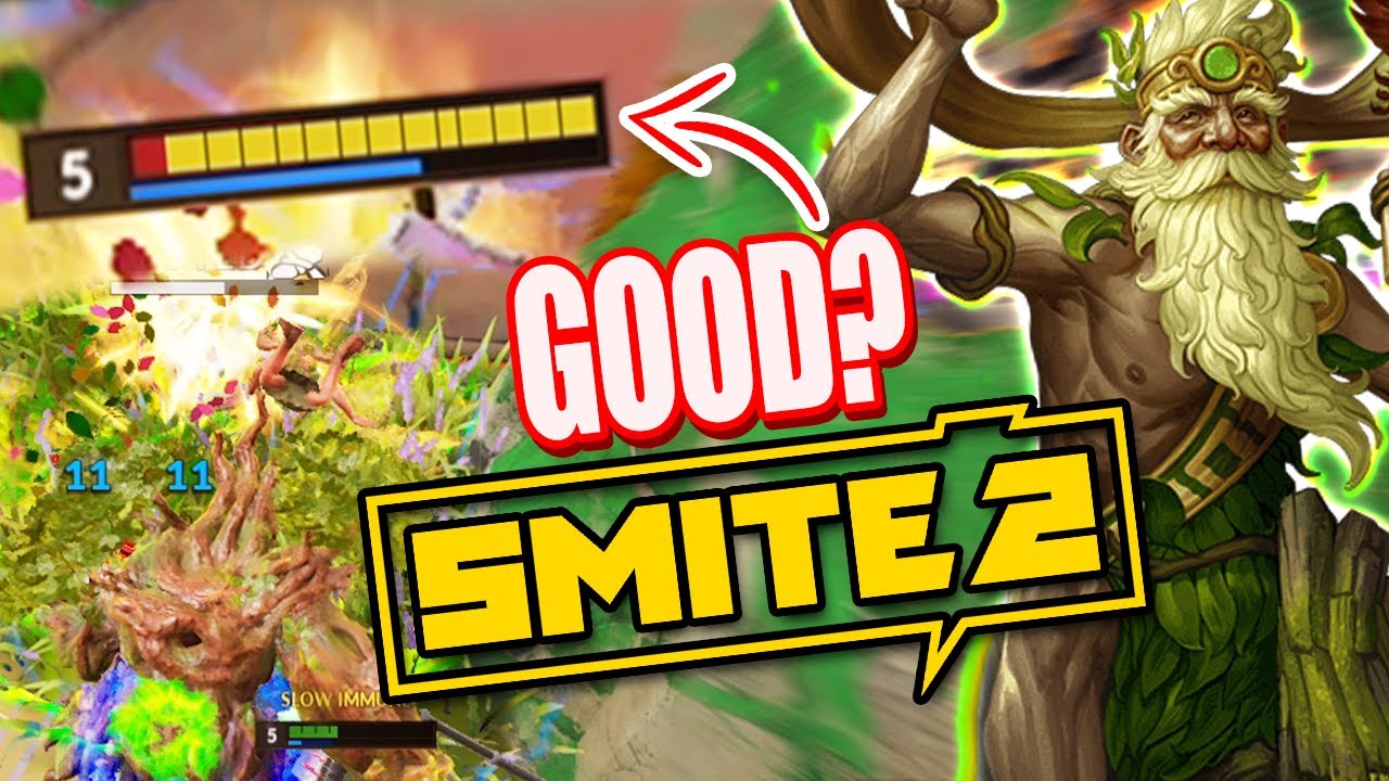 Smite 2, конечно, сейчас хорош, да...