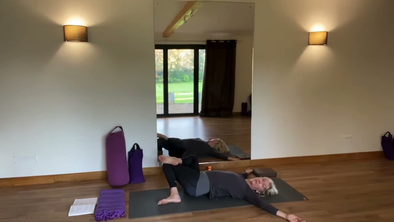 The 12 Days of Yoga & Wellness Day 6 Yoga  Restorative Lying Twists Wellness  Accupressure