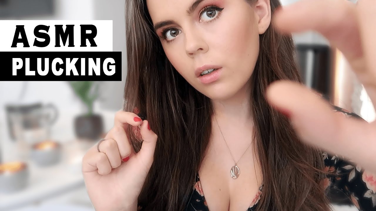 ASMR Plucking Away Your Negative Energy