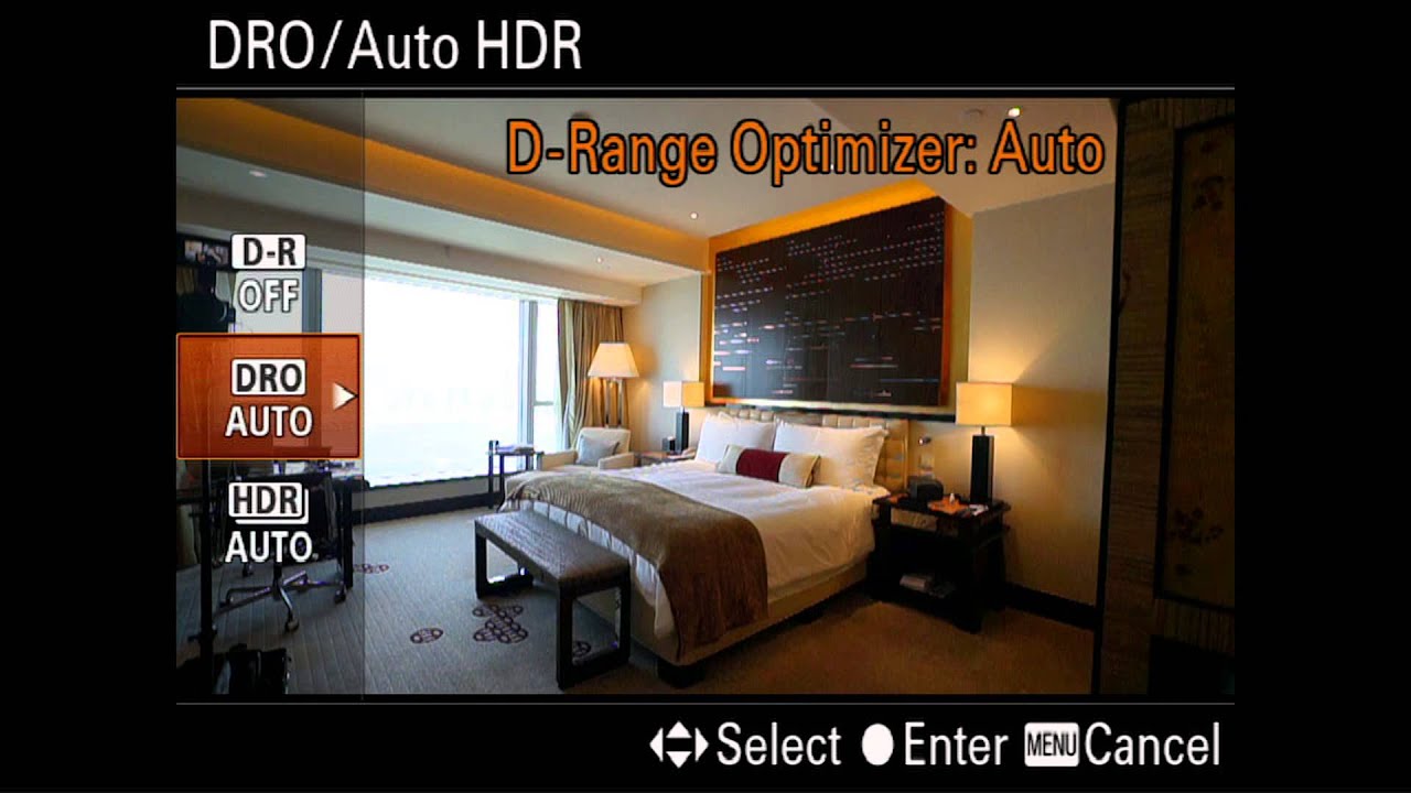 Как фотографировать интерьеры с помощью Auto HDR на камерах Sony