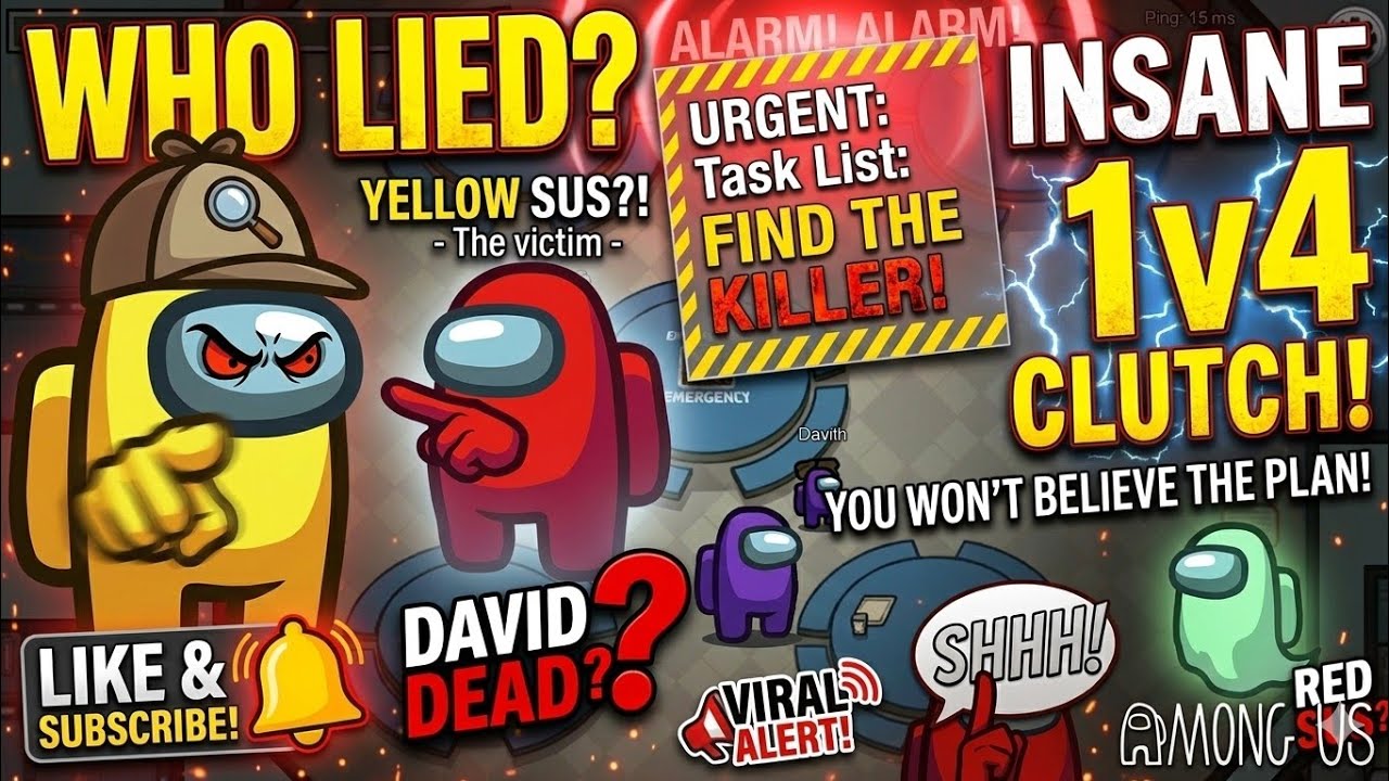 Among us | New game | who is the killer #amoungus #game #viralgame #enemy #thief #gamer #funny 