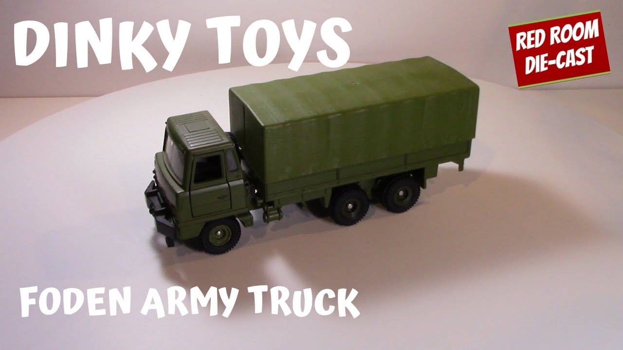 Foden Army Truck - By DINKY TOYS - [Showcase 1/43]
