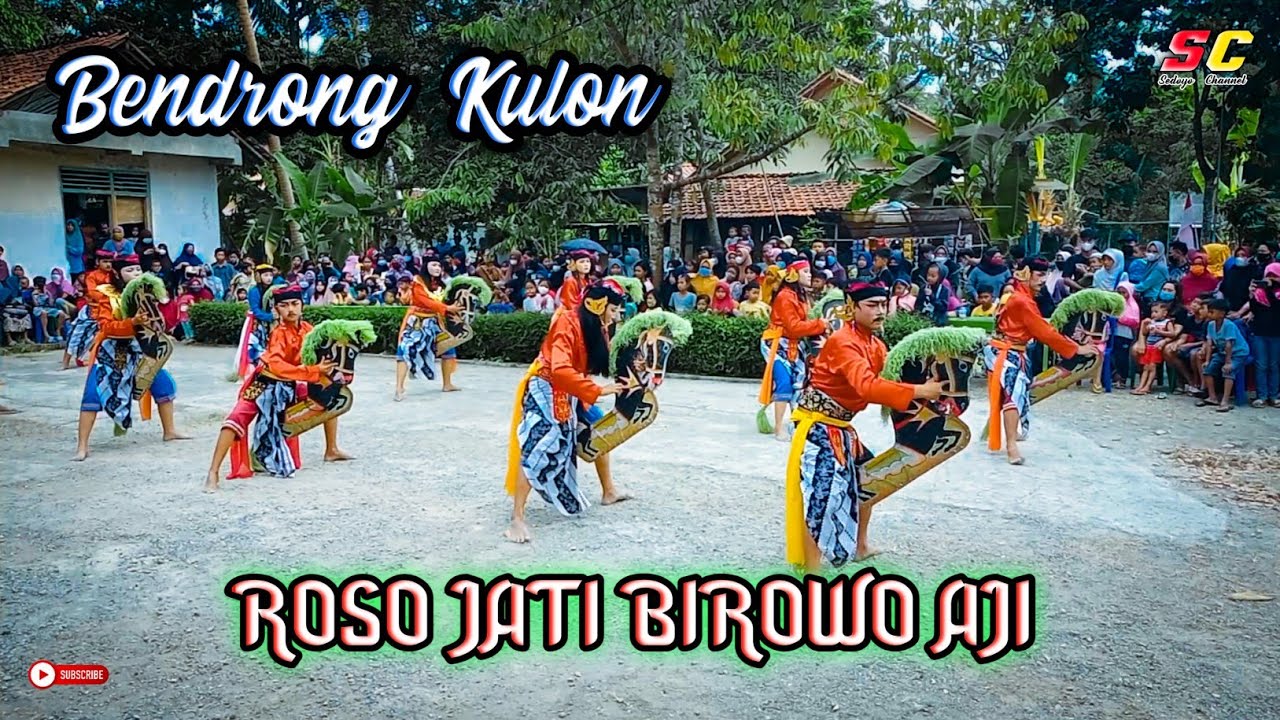 Tari Kreasi Bendrong Kulon || Ebeg ROSO JATI BIROWO AJI