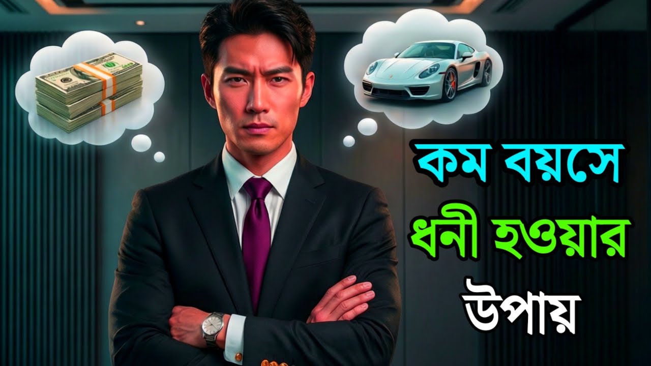 গরিব থেকে ধনী হওয়ার বাস্তব পথ | Bangla Motivation | Financial Freedom | Bangla Quotes | SuccessTips