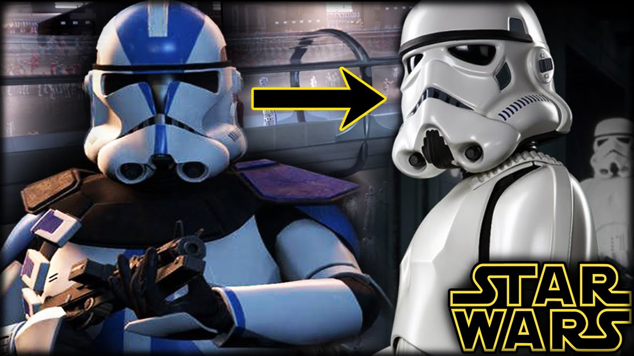 POURQUOI LES CLONES ONT ÉTÉ REMPLACÉS PAR DES STORMTROOPERS ?