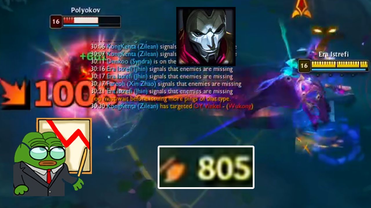 RATIRL JHIN ZILEAN IS INSANE