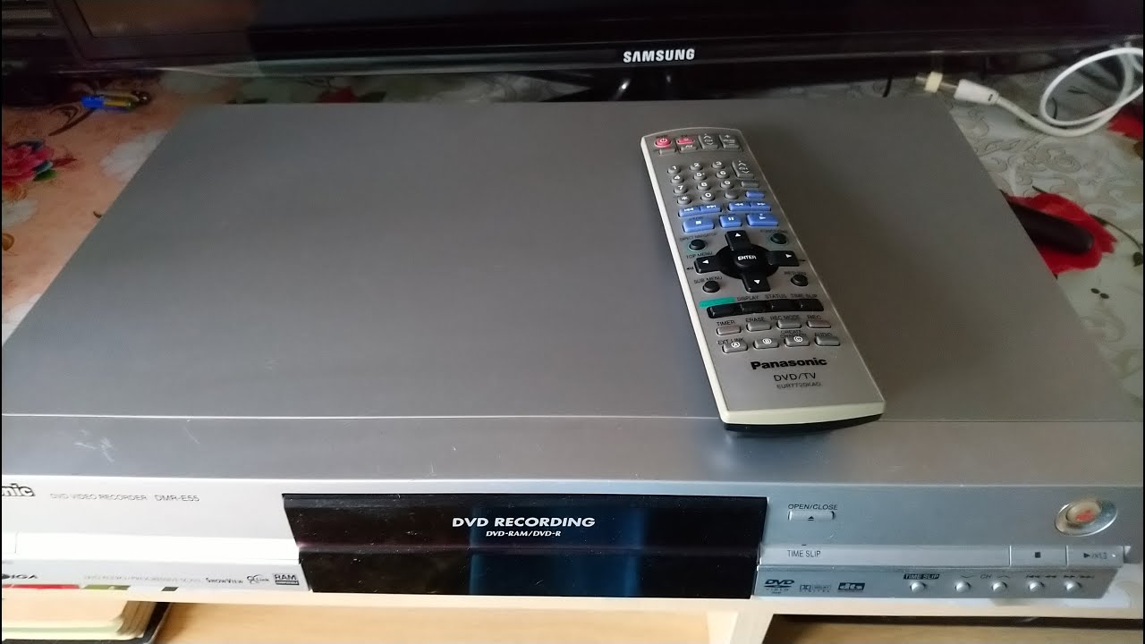 Panasonic DMR-E55 DVD VIDEO RECORDER - nagrywarka DVD