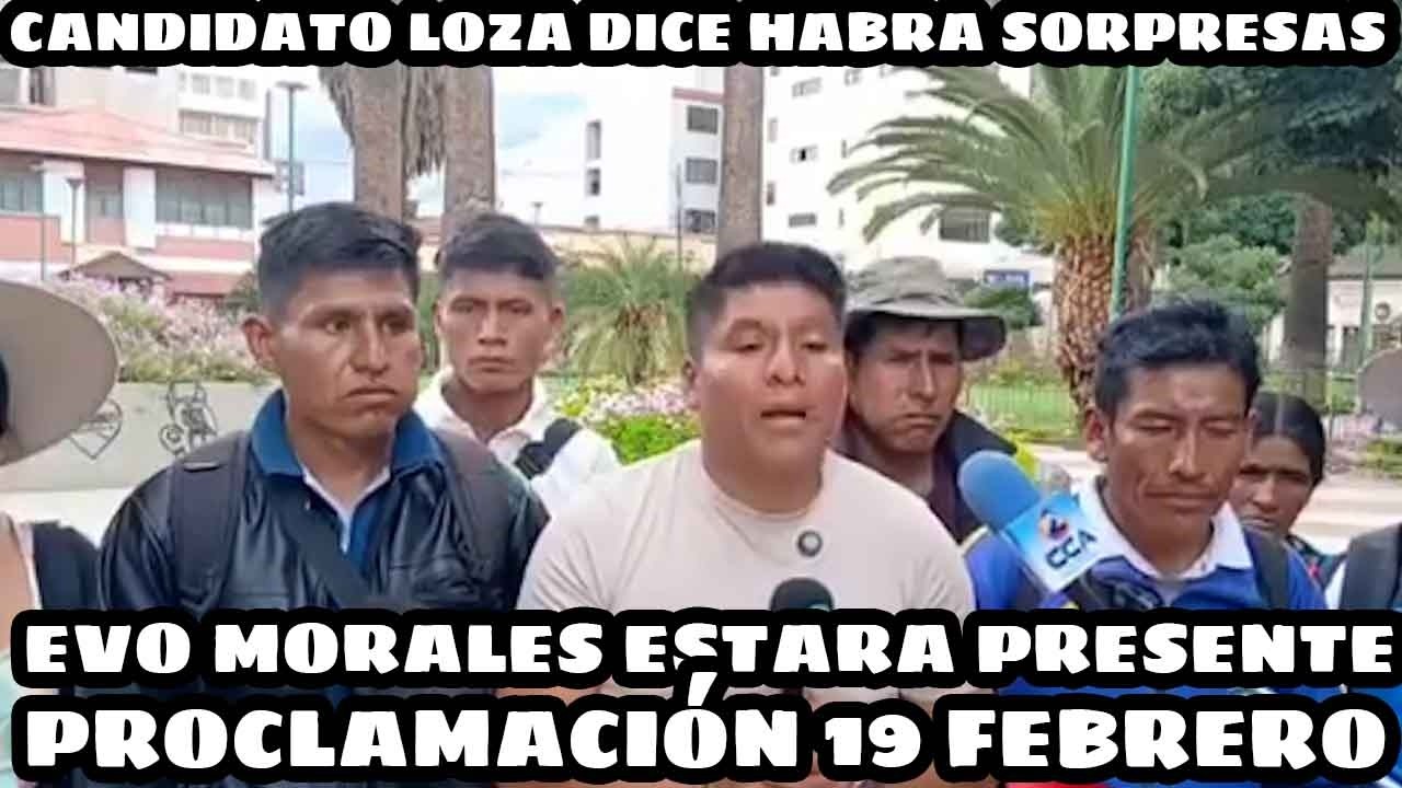 EXSENADOR LOZA CONVOCA A LA CONCENTRACIÓN PARA ESTE 19 FEBRERO DONDE HABRA SORPRESA ..