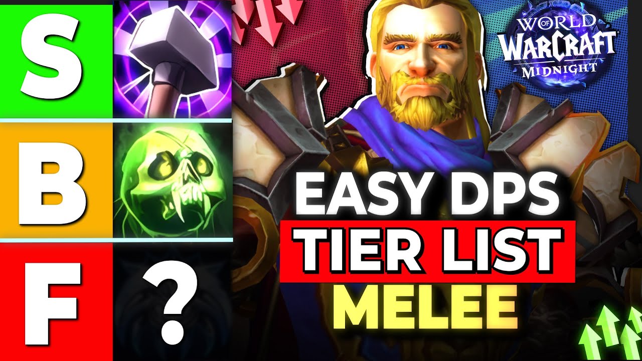 The EASIEST Melee DPS Specs You could Main in Midnight WoW | Tier List