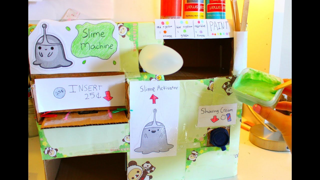 Homemade Slime Vending Machine 2.0(requires $)
