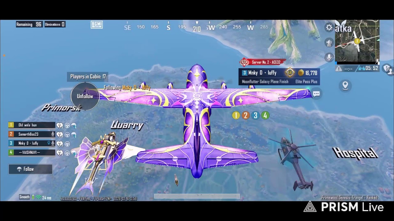 Live streaming of SHADOWislive