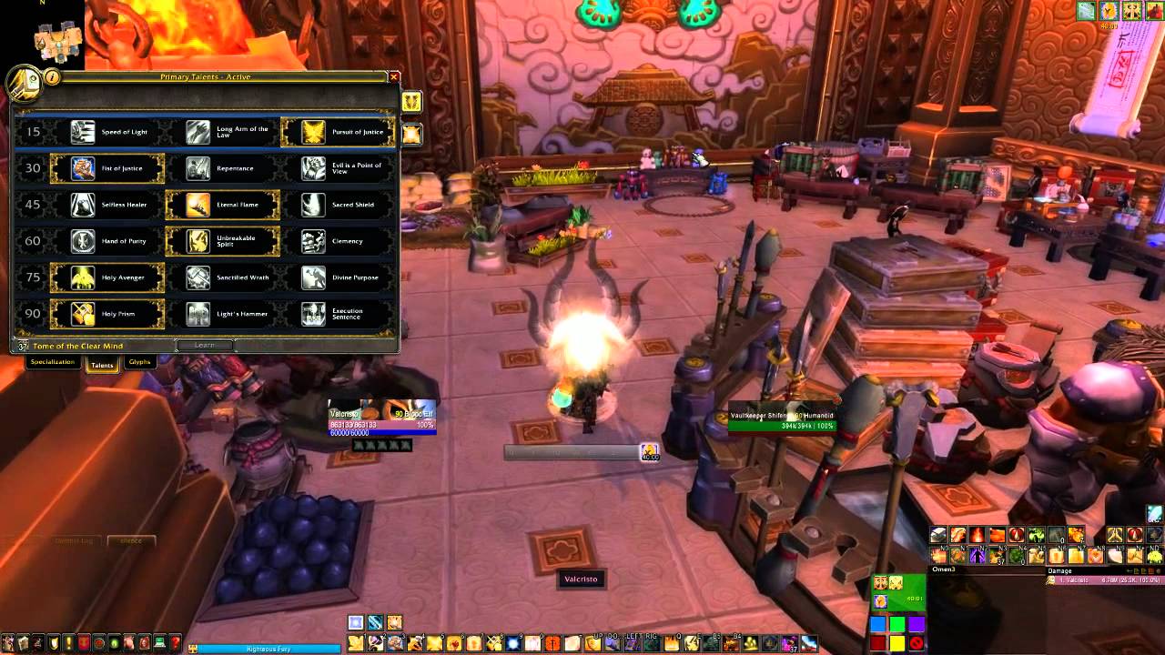 Protection Paladin Guide - World of Warcraft: Mists of Pandaria Patch 5.4