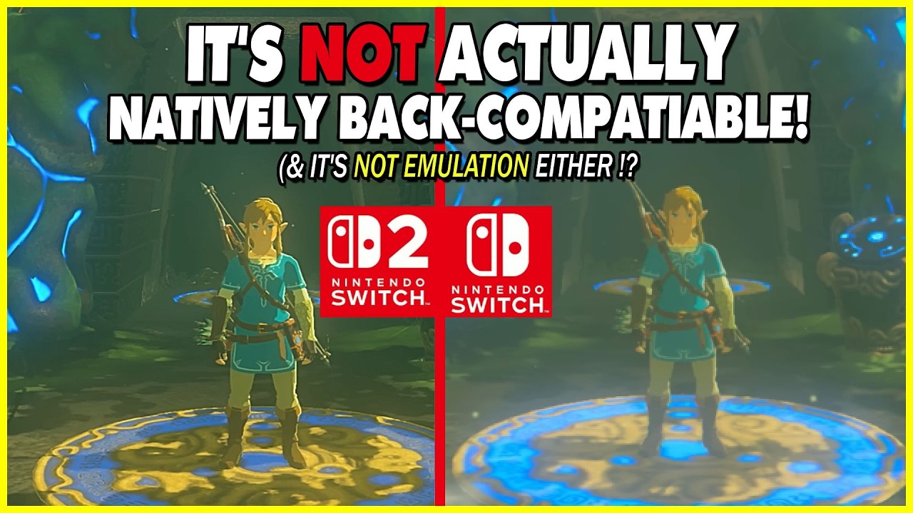 Новый ТРЮК от Nintendo для обратной совместимости Switch 2 — это просто ЧУДО!