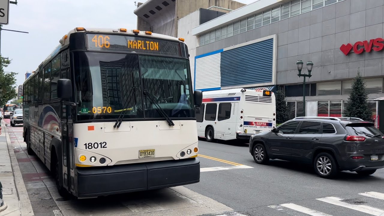 Thursday Afternoon SEPTA + New Jersey Transit Bus Action At Market & 11th Streets PA: (07/25/2024)