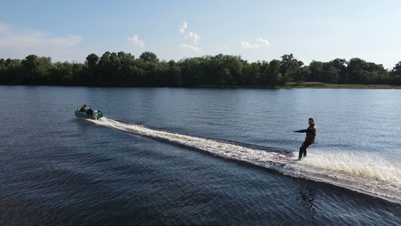 Water skiing - Dnipro River