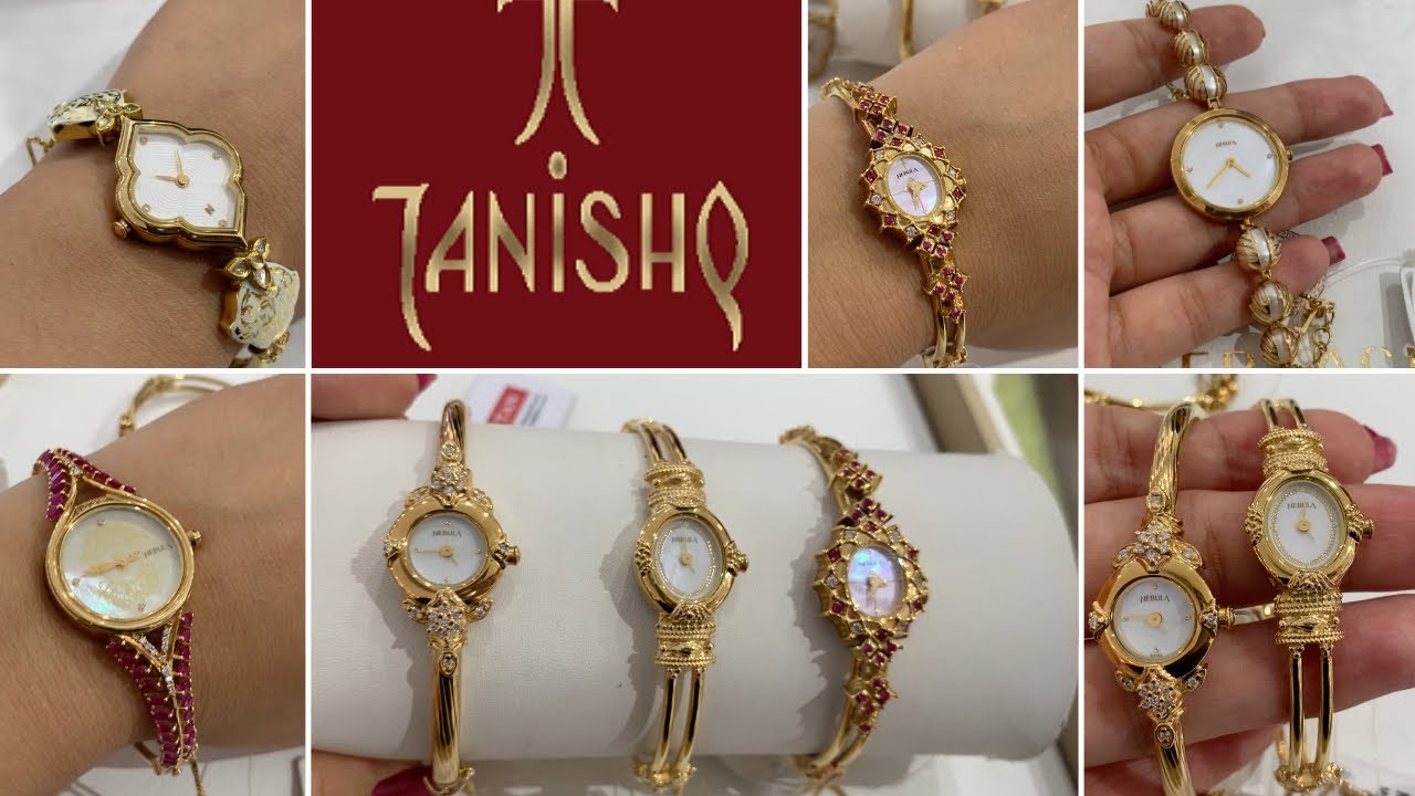 BUY IN EMI Titan Nebula  Gold watches designs from 11 gms😍 |TANISHQ gold watch with PRICE