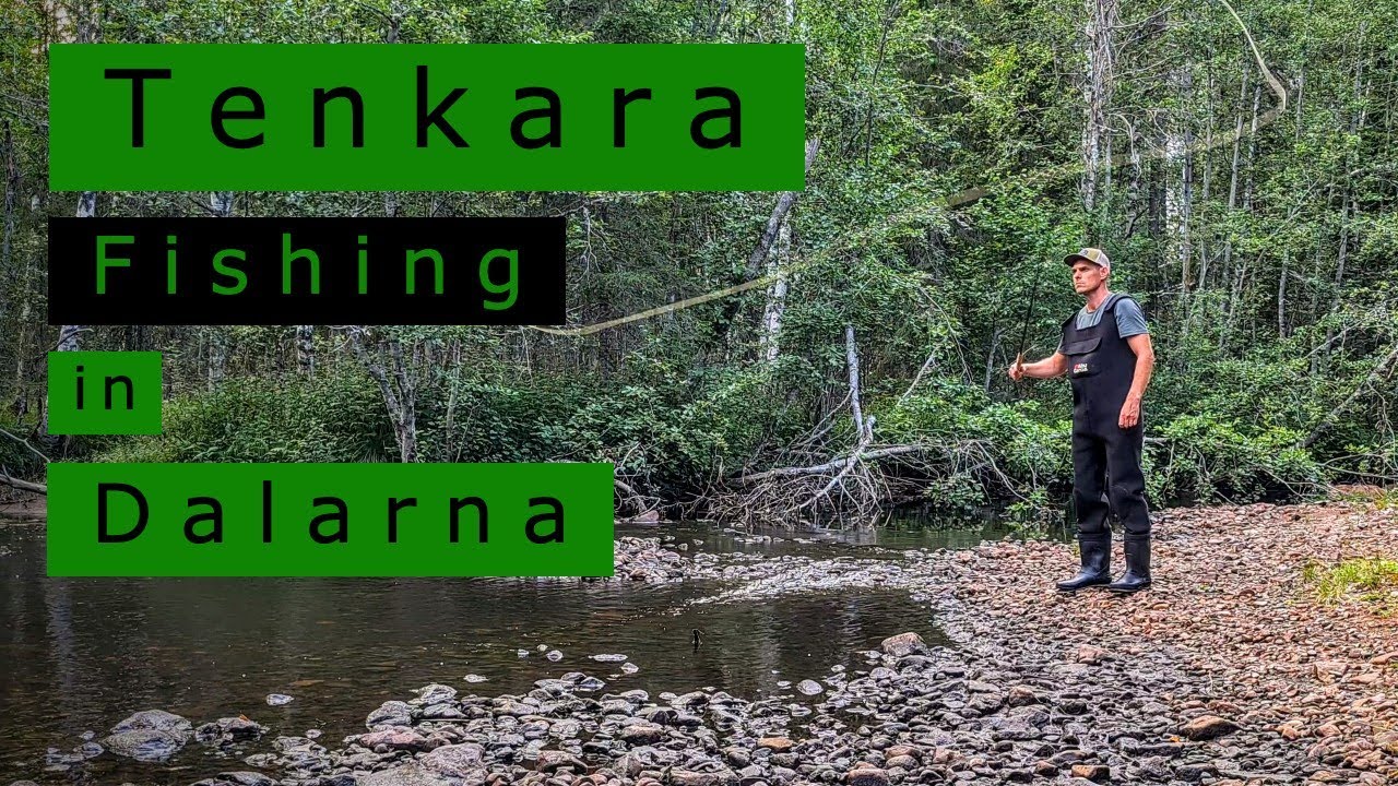 Fishing in Dalarna - First Time Tenkara Fishing