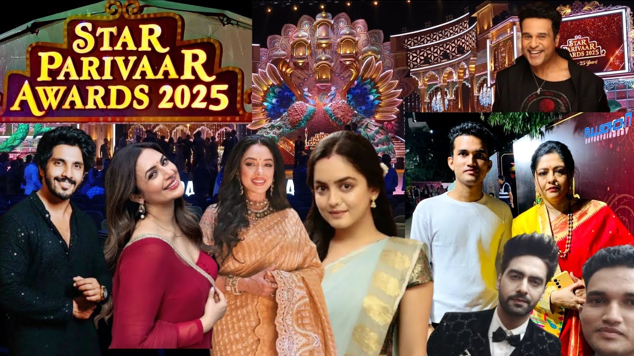 Aaj ka vlog Film City Mumbai STAR PARIVAAR AWARDS 2025 #filmcitymumbai #mumbai #awardshow #trending 