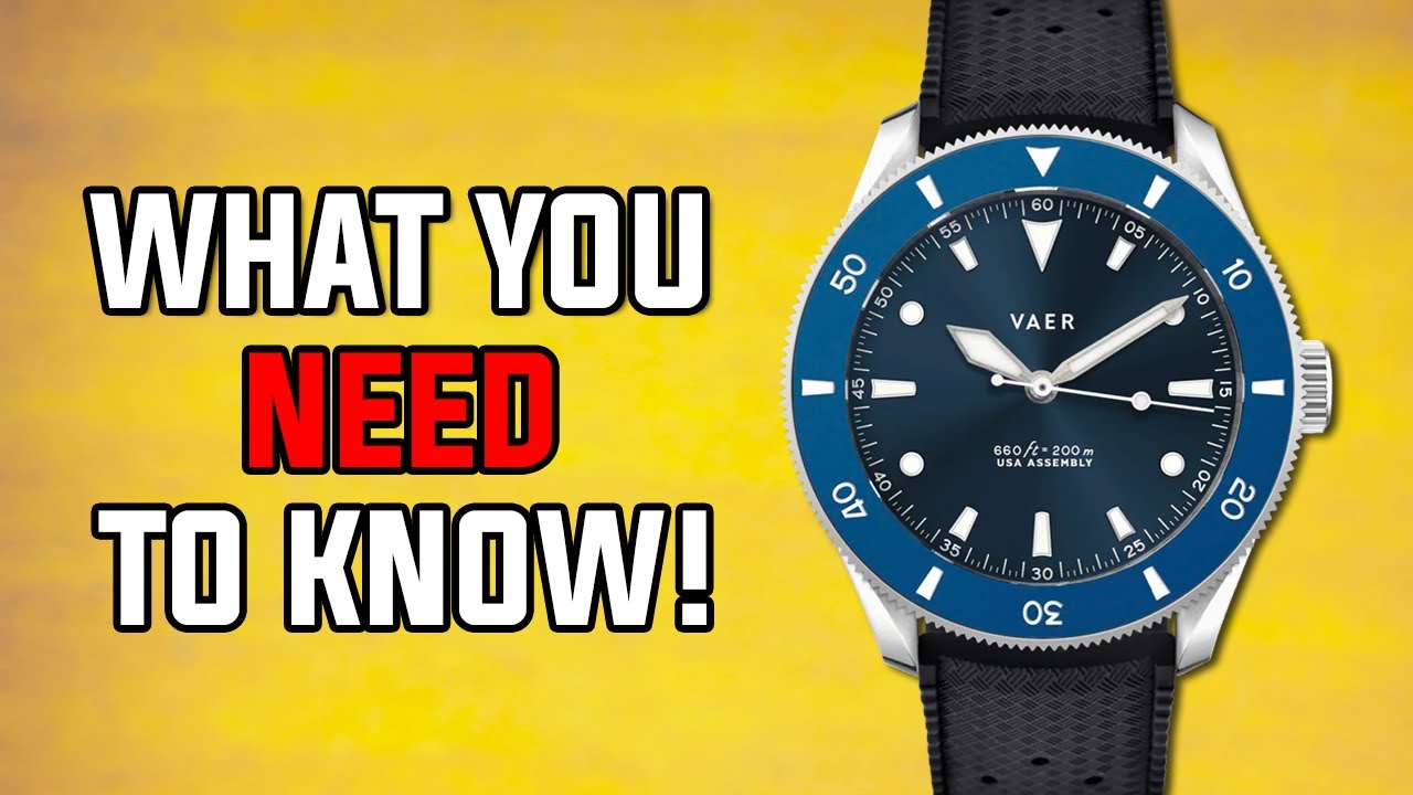 The Truth About Vaer Watches | D4 Meridian Detailed Review