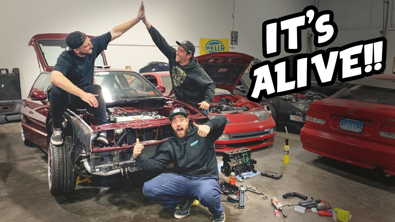 10 YEARS LATER JOSH'S VW CORRADO FINALLY RUNS!!