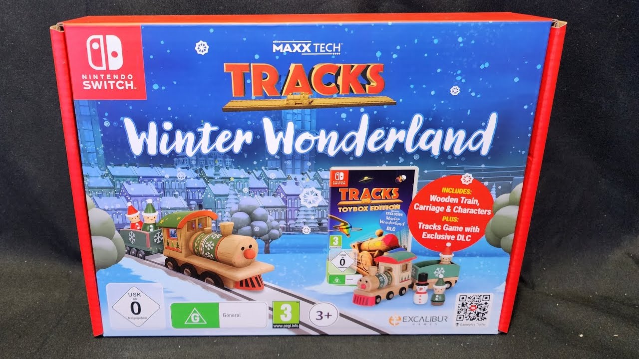 Unboxing: Tracks Winter Wonderland for Nintendo Switch