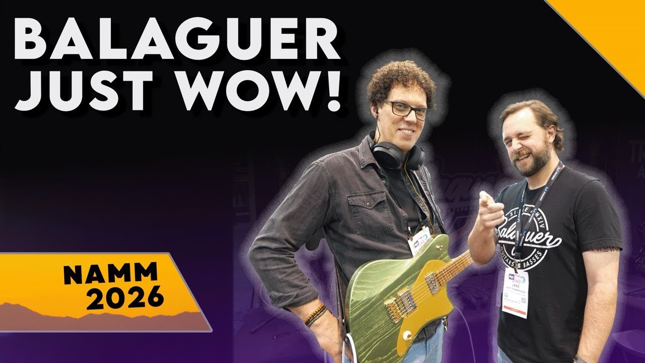 Warning: You WILL Want This Guitar | Balaguer | NAMM 2026