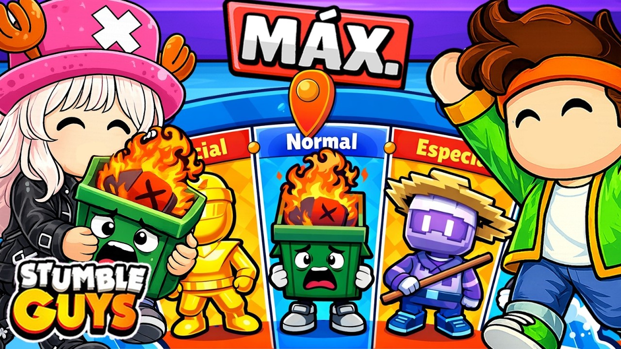 A PRIMEIRA ROLETA ESPECIAL DA MENINA CHATA NO STUMBLE GUYS!
