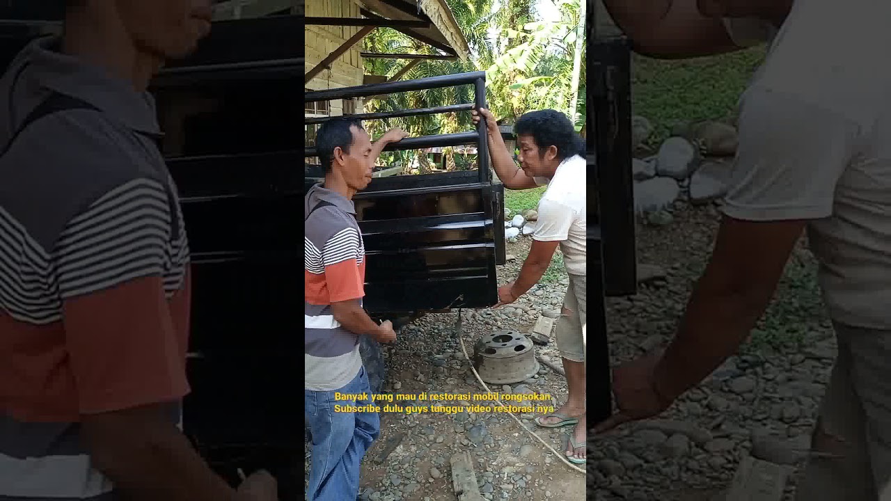 Restorasi mobil rongsokan #jeep #taft #grandong #menghidupkanmobilterbengkalai #short