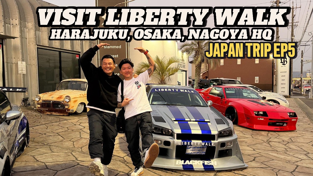 JAPAN TRIP - EP5 SPECIAL EDITION / VISIT LIBERTY WALK HARAJUKU, OSAKA, NAGOYA HQ