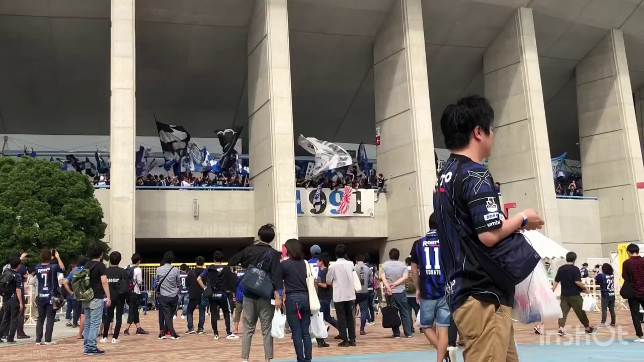 セレサポがガンバサポになる瞬間を捉えたガンバ大阪決起集会　2019大阪ダービー　ガンバサポ　ガンバチャント