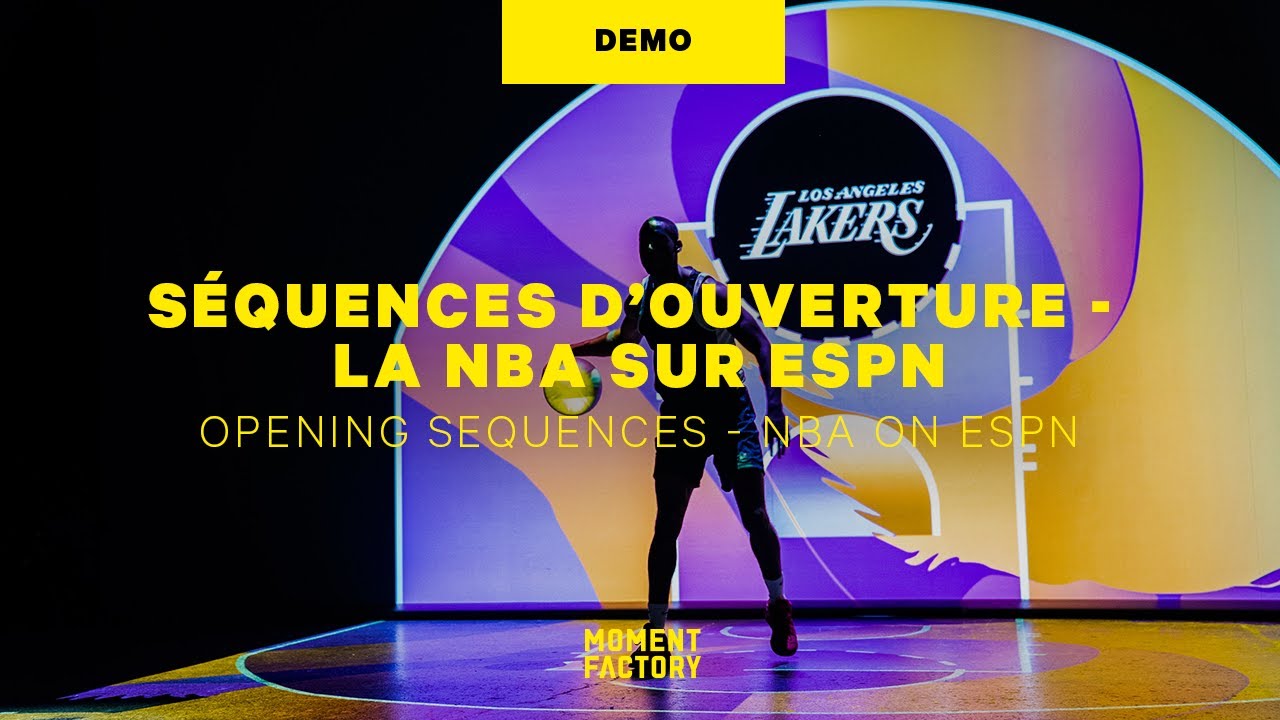 Opening sequences | S&eacute;quences d'ouverture | NBA on ESPN