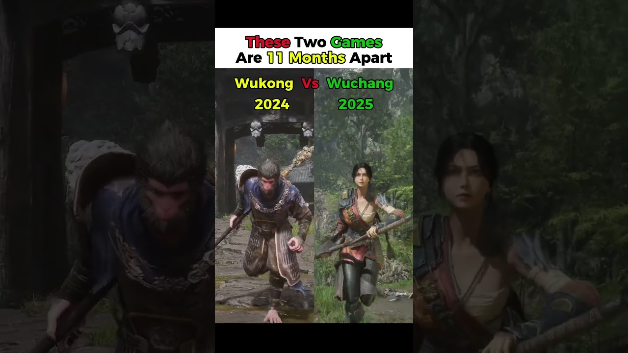 These Two Games Are 11 Months Apart - Wuchang fallen feathers