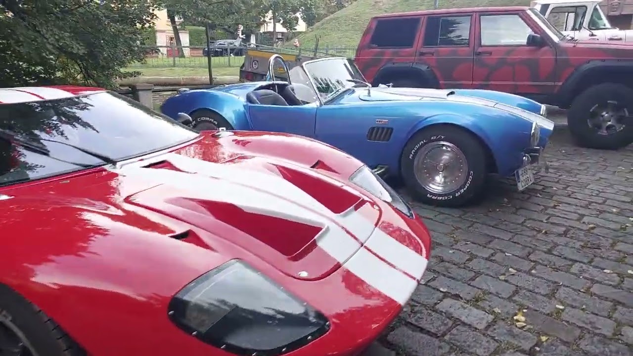 Muscle cars in Prague 6