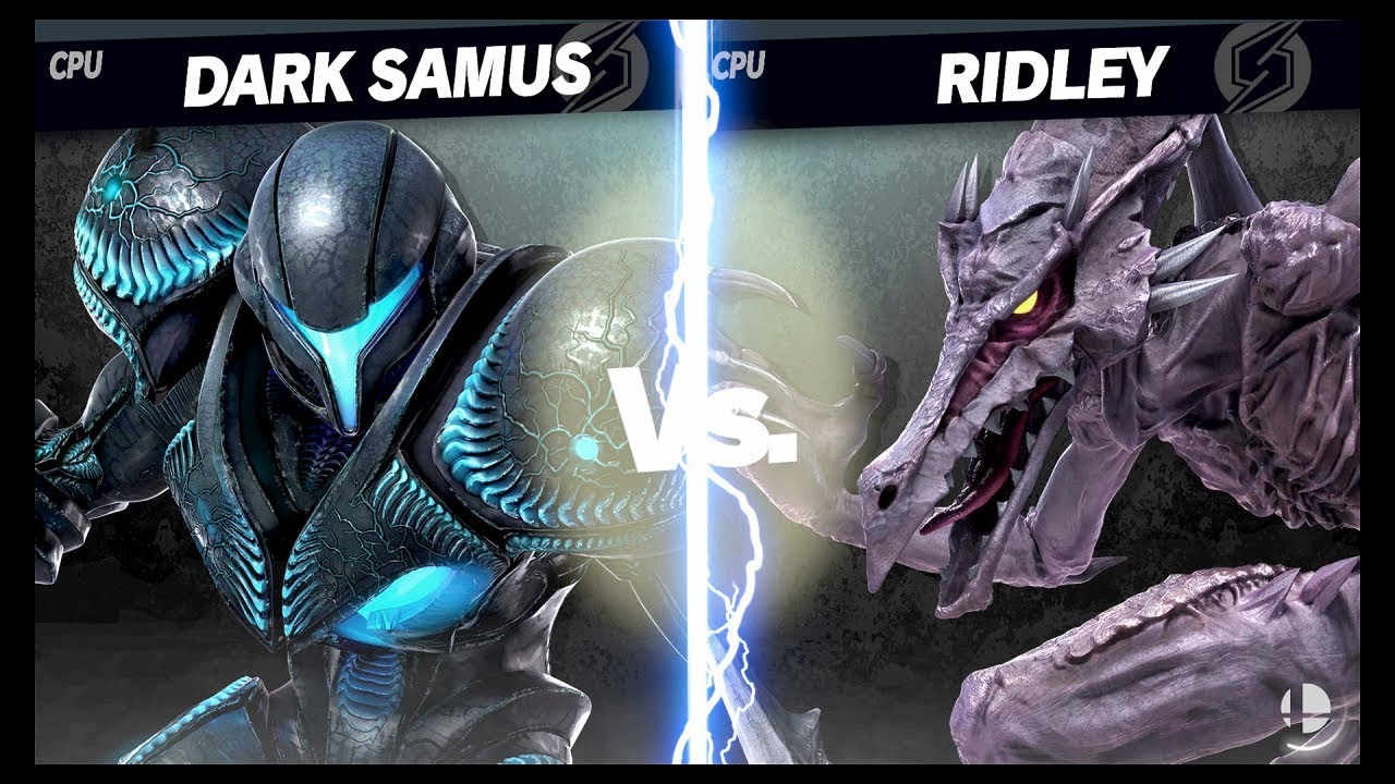 Dark Samus Vs. Ridley: Super Smash Bros. Ultimate Smash Mode Gameplay