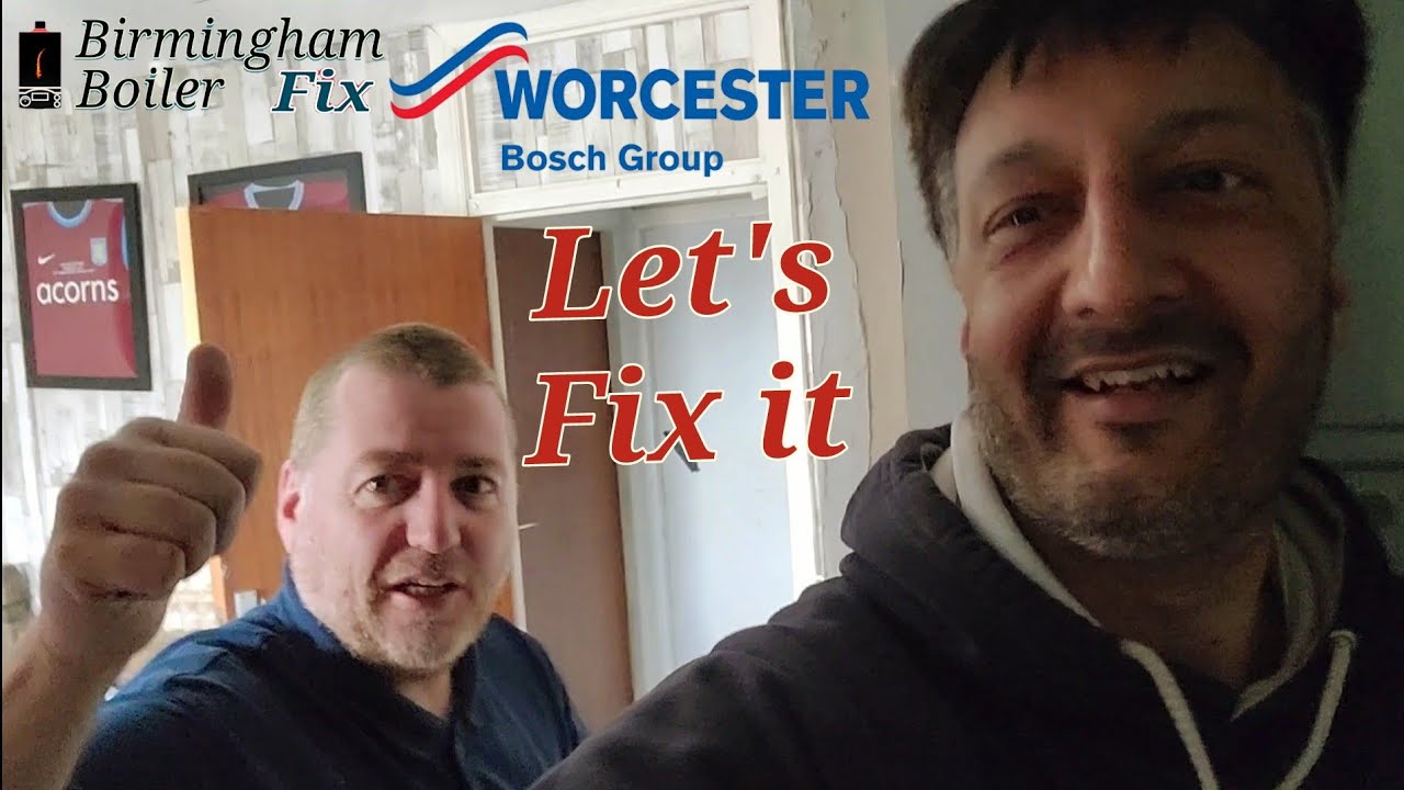 Wocesterbosch EA error code flashing diagnosis and repair Birmingham central heating boiler fix