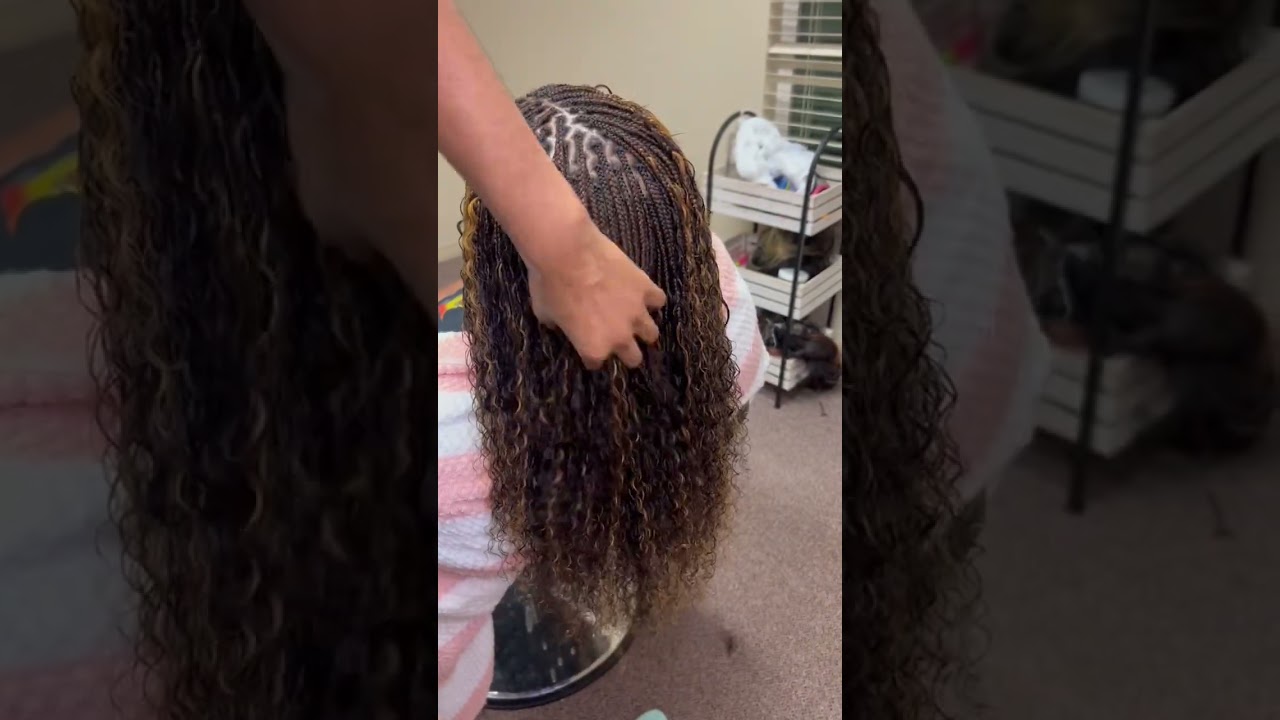 Tree braids with human hair