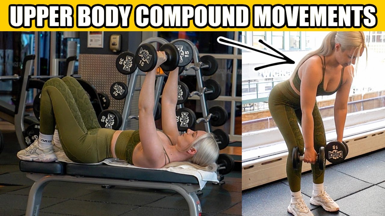 Top 3 favorite compound exercises for your upper body (+ FORM & BREAKDOWN)