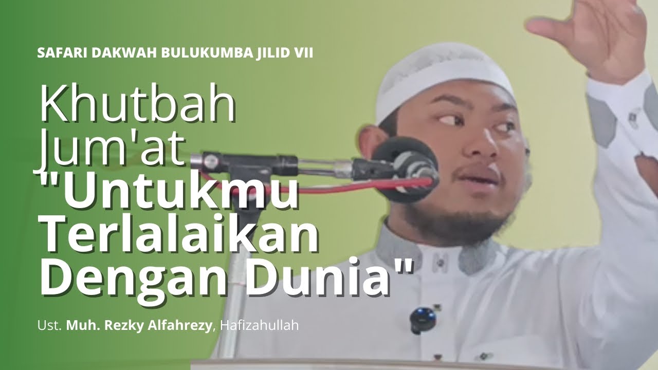 KHUTBAH JUM'AT 